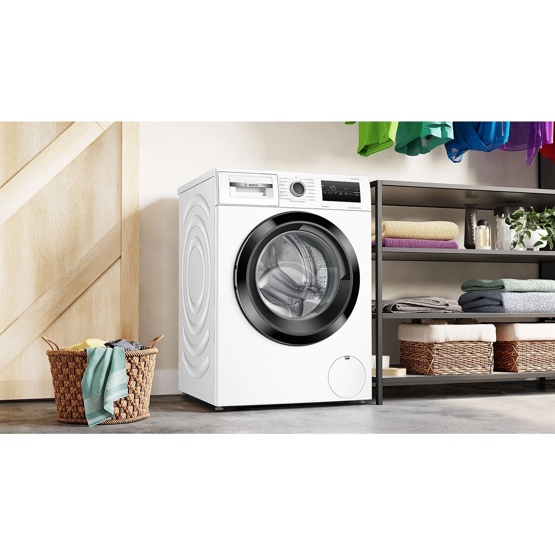 Lavatrice BOSCH WAN282ECO5 Serie 4 (8 kg, 1400 giri/min, A) - immagine 4