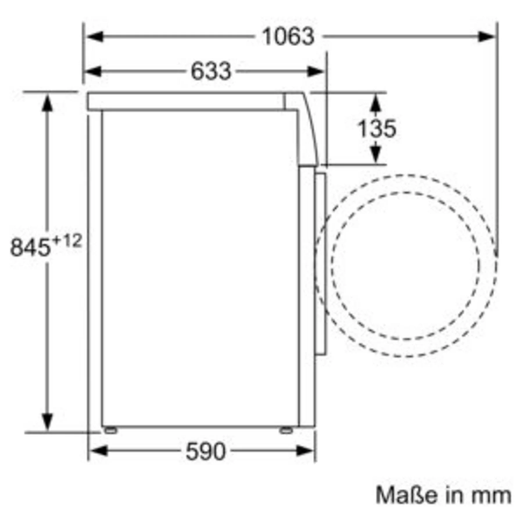 Lavatrice BOSCH WAN282ECO5 Serie 4 (8 kg, 1400 giri/min, A) - immagine 7