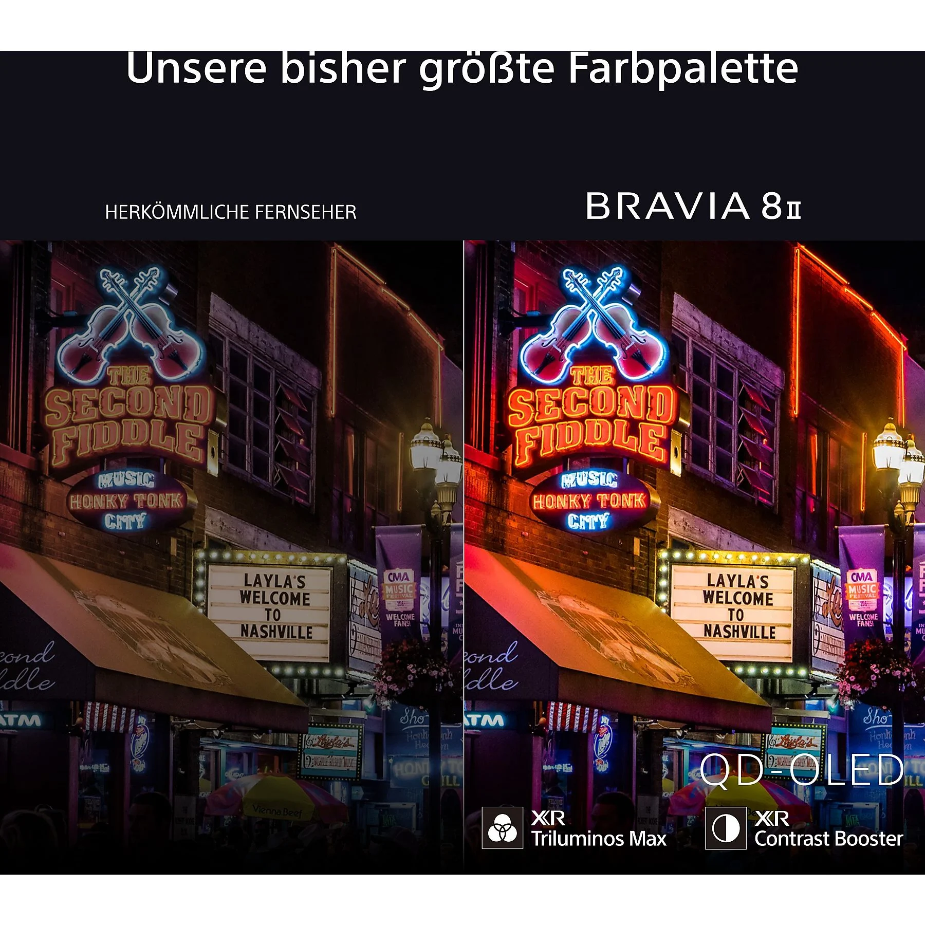 SONY BRAVIA 8 II K55XR8 OLED TV (55 pollici / 139 cm, OLED 4K, SMART TV) - immagine 2